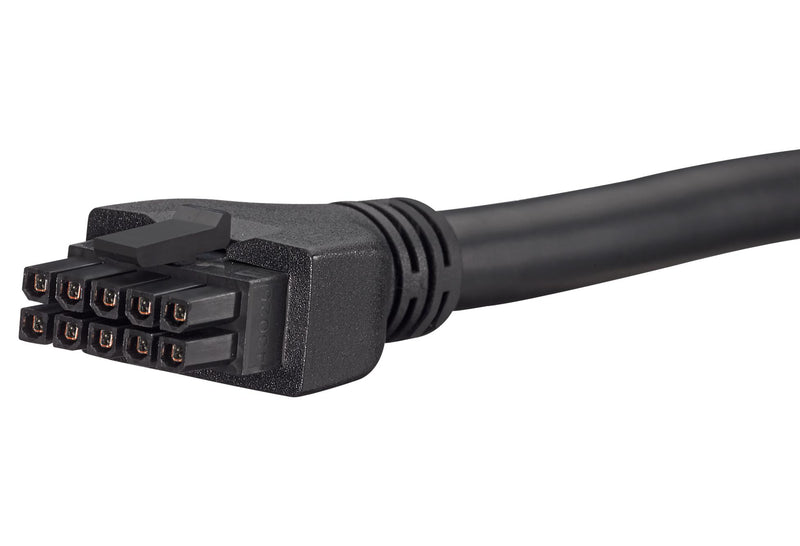 MOLEX 245132-1020. Cable Assembly, Micro-Fit 3.0 Receptacle to Micro-Fit 3.0 Receptacle, 10 Ways, 3 mm, 2 Row, 2 m