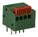 TE CONNECTIVITY 1-2834016-6 Wire-To-Board Terminal Block, 2.54 mm, 6 Ways, 26 AWG, 20 AWG, Push In