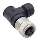 BULGIN LIMITED PXPTPU78RAF03ASTM22 Sensor Connector, Buccaneer Series, 7/8", Female, 3 Positions, Screw Socket