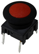 MEC 5ETH935+1SS09-12.0+AQW0908 Tactile Switch, Black, Multimec 5E Series, Top Actuated, Through Hole, Round Button, 3.5 N