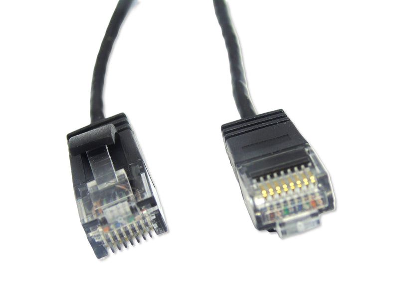 MULTICOMP PRO MP013139 Ethernet Cable, Cat6, RJ45 Plug to RJ45 Plug, UTP (Unshielded Twisted Pair), Black, 500 mm