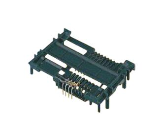 AMPHENOL COMMUNICATIONS SOLUTIONS 7334L2622F01LF Memory Card Connector, Smart Card, Push-Pull, 8 Contacts, Copper Alloy, Gold Plated Contacts