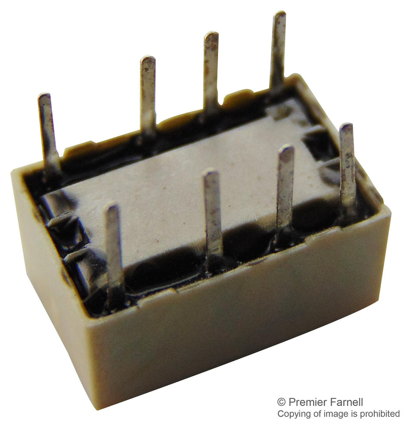 OMRON ELECTRONIC COMPONENTS G6KU-2PY  DC5 Signal Relay, 5 VDC, DPDT, 1 A, G6K, Through Hole, Latching Single Coil