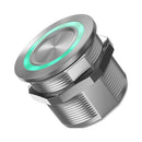 MULTICOMP PRO MP015442 Vandal Resistant Switch, 12VDC LED, MP Piezo Switch, 22 mm, SPST-NO, Momentary, Recessed, Natural