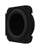 PUI AUDIO AS03208MS-3-R Speaker, 200 Hz to 20 kHz, 8 ohm, 4 W, 85 dB, Round with Square Frame, Panel Mount