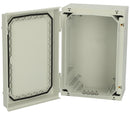 FIBOX NEO PC 423215 T Plastic Enclosure, Multipurpose, Polycarbonate, 420 mm, 320 mm, 150 mm, IK09, IP66, IP67