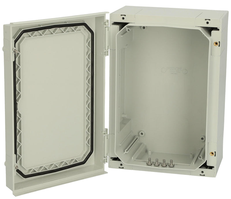 FIBOX NEO PC 423215 T Plastic Enclosure, Multipurpose, Polycarbonate, 420 mm, 320 mm, 150 mm, IK09, IP66, IP67