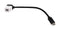 TUK KUCCWH20 USB Cable, 90&deg; Type C Receptacle to Type C Plug, 200 mm, 7.9 ", USB 3.0, Black GTIN UPC EAN: 5055386511126
