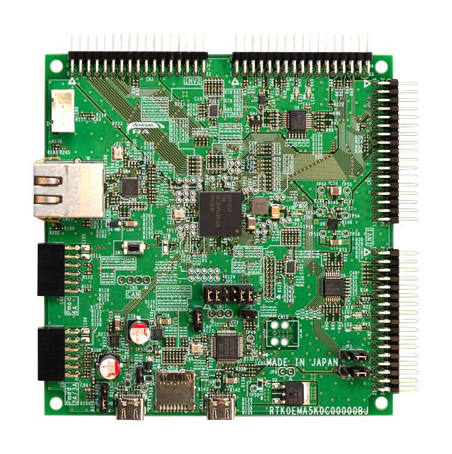 RENESAS RTK0EMA5K0S00020BJ Motor Control Kit, R7FA8T1AHECBD, BLDC Motor, Inverter Board, CPU Board, Communication Board