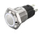 EAO 82-4151.1154 Vandal Resistant Switch, 82 Series, 16 mm, SPDT, Momentary, Round Flat Flush, Natural