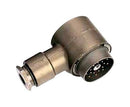 AMPHENOL INTERCONNECT INDIA M55181/7-01 Circular Connector, MIL-DTL-55181, M55181 Series, Right Angle Plug, 18 Contacts, Solder Pin