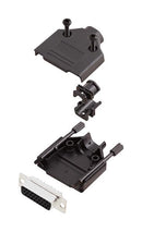 AMPHENOL COMMUNICATIONS SOLUTIONS L17DTPK-P-15+L77HDA26S D Sub Connector, With Backshell, HD26, High Density, Receptacle, DTPK-P, 26 Contacts, DA