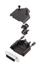 AMPHENOL COMMUNICATIONS SOLUTIONS L17DTPK-P-15+L77HDA26S D Sub Connector, With Backshell, HD26, High Density, Receptacle, DTPK-P, 26 Contacts, DA