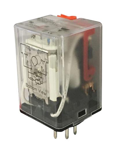 CARLO GAVAZZI RCP11003230VAC Power Relay, 11 Pin, 3PDT, 230 VAC, 10 A, RCP Series, Socket, Non Latching