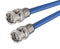 L-COM CTC-3 RF / Coaxial Cable Assembly, Twin, BNC Plug to BNC Plug, 78 ohm, 3 ft, 914.4 mm, Blue