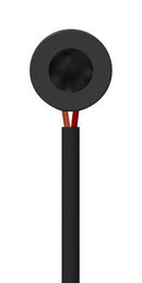 PUI AUDIO TOM-1537L-HD-LW100-B-R Microphone, Omnidirectional, 100 Hz to 16 kHz, 2 VDC to 10 VDC, 2.2 kohm, -37 dB, 500 &micro;A
