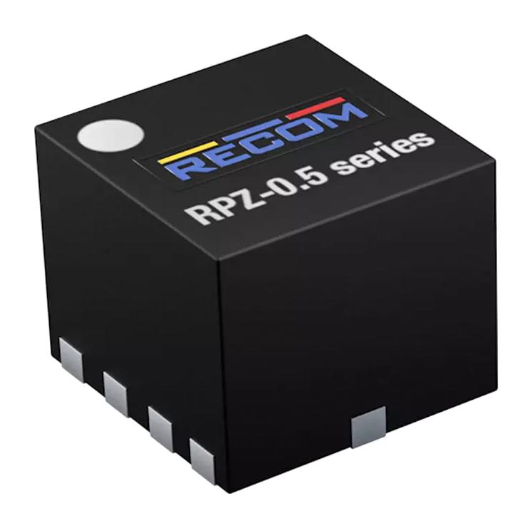 RECOM POWER RPZ-0.5-CT Non Isolated POL DC/DC Converter, Synchronous Buck, ITE & Industrial, Module, 2.5 W, 600 mV