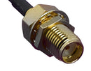 MOLEX 73251-1480 RF / Coaxial Connector, SMA Coaxial, Straight Bulkhead Jack, Crimp, 50 ohm, RG178