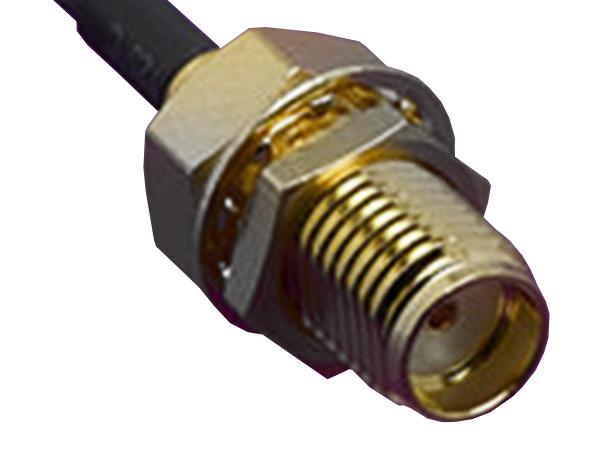 MOLEX 73251-1480 RF / Coaxial Connector, SMA Coaxial, Straight Bulkhead Jack, Crimp, 50 ohm, RG178