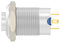 ALCOSWITCH - TE CONNECTIVITY AV1210E612R04 Vandal Resistant Switch, 12V LED, AV12 Series, 12 mm, SPST-NO-DM, Momentary, Round Raised, Natural