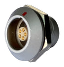 MULTICOMP PRO MCP-M0RSG05S-IP67 Circular Connector, MP IP67 Metal Push Pull Series, Panel Mount Receptacle, 5 Contacts