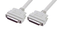 L-COM CA801-3M Computer Cable, HD-50 Plug, HD-50 Plug, 9.8 ft, 3 m, Light Grey, CA801 Series