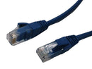 AMPHENOL COMMUNICATIONS SOLUTIONS RJE1Y6691527E401 Ethernet Cable, 8P8C, Cat8, RJ45 Plug to RJ45 Plug, SFTP (Screened Foiled Twisted Pair), Blue