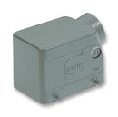 HARTING 19 20 032 1521 Heavy Duty Connector, M25 Side Entry, 4 Pegs, Low Profile, Hood, Side Entry, Aluminium Body