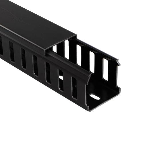 Betaduct 09510000Y 09510000Y Trunking Closed Slot 37.5 mm (H) x 25 (W) 2 m (L) Black PVC