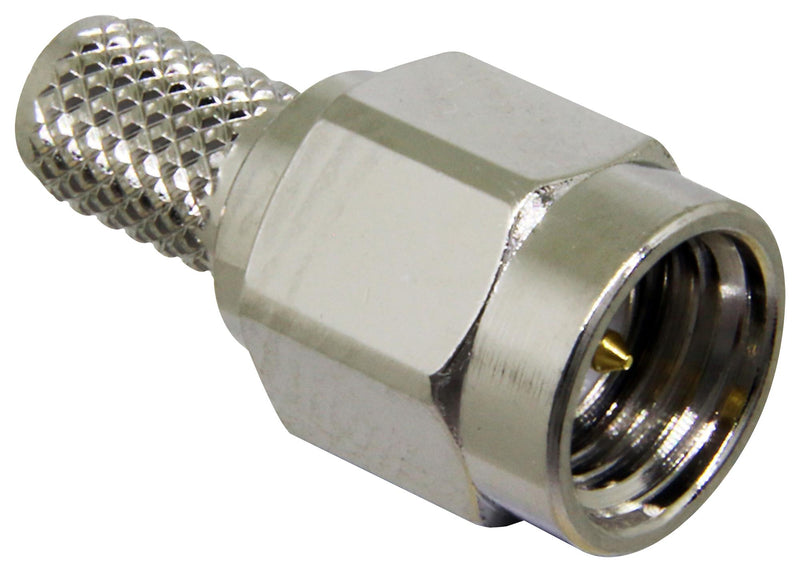 LINX - TE CONNECTIVITY CONSMA007-R58 RF COAX CONN, SMA PLUG, 50 OHM, 12.4GHZ