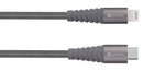 Skross 2.700273 2.700273 USB Cable Type C Plug to Lightning Connector 2 m 6.6 ft Space Grey New