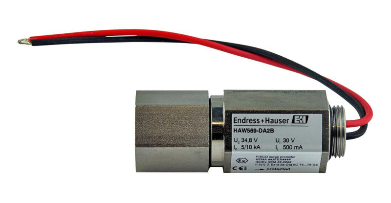 ENDRESS+HAUSER HAW569-DA2B Line Protector, 5 kA, Panel, HAW569 Series