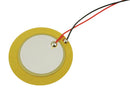 MULTICOMP PRO MCFT-27T-4.2AL-127. Piezo Element, Diaphragm, 4.2 kHz, 300 ohm, 25000 pF, 27 mm, 0.43 mm