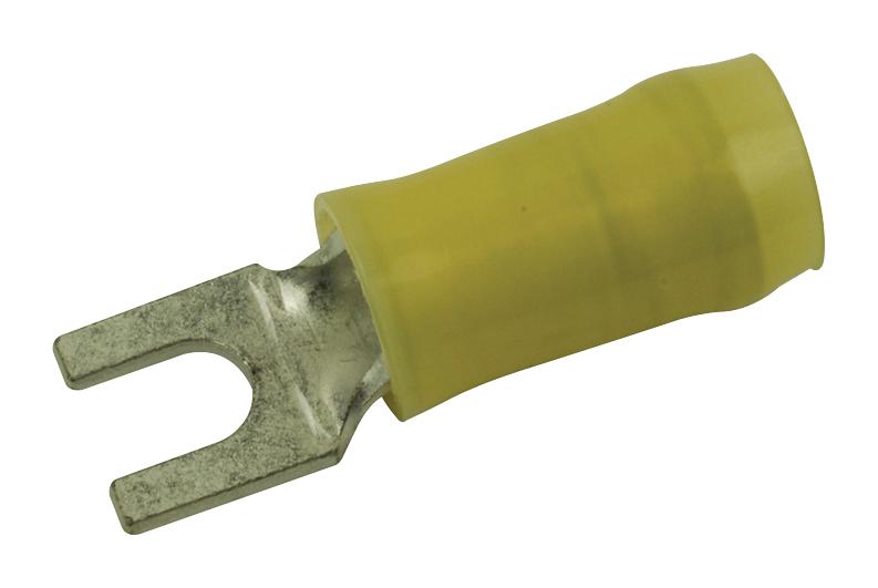AMP - TE CONNECTIVITY 322985 Fork / Spade Tongue Terminal, PIDG, 12AWG to 10AWG, 6.64 mm&sup2;, M3.5,