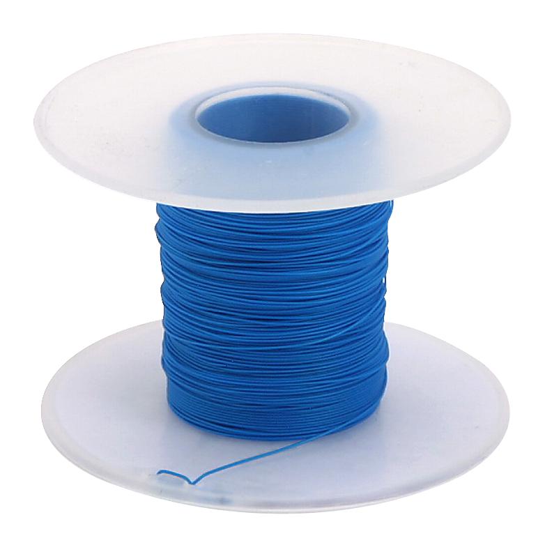 MULTICOMP PRO MP013956 Wire, PVDF, Blue, 26 AWG, 0.13 mm&sup2;, 328 ft