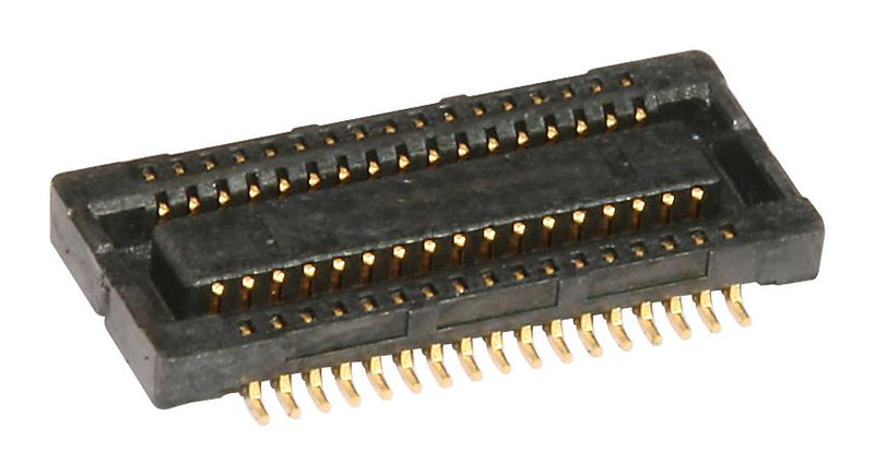 MOLEX 54722-0344 Stacking Board Connector, 34 Contacts, Receptacle, 0.5 mm, Surface Mount, 2 Rows