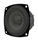 PUI AUDIO AS08304CR-R Speaker, 70 Hz to 20 kHz, 4 ohm, 15 W, 82 dB, Round with Square Frame, Panel Mount