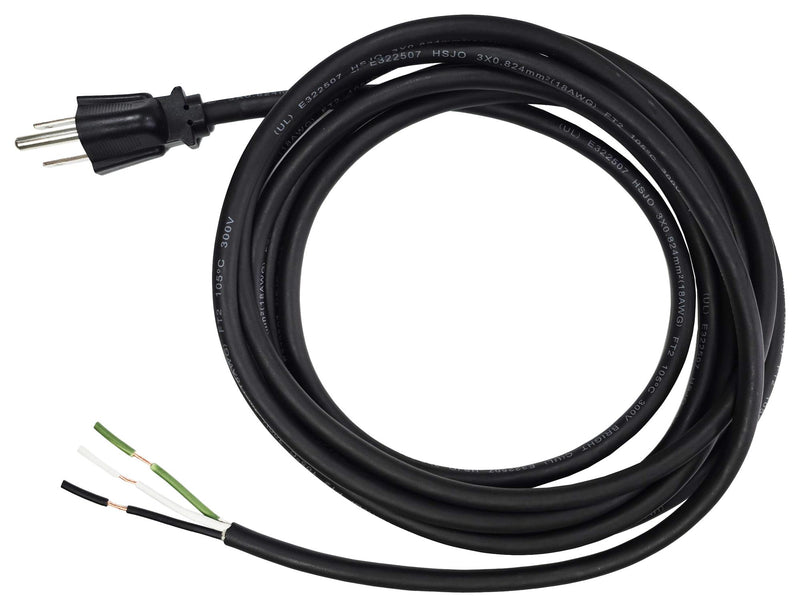 MULTICOMP PRO MC-423-DC POWER CORD, NEMA 5-15P-FREE END, 12