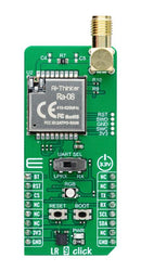 MIKROELEKTRONIKA MIKROE-6038 Add-On Board, LR 9 Click, RA-08, LoRaWAN Module, I2C, UART, 3.3V in