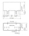 TRACO POWER TMR 9-1223 Isolated Through Hole DC/DC Converter, ITE, SIP, 2:1, 9 W, 2 Output, 15 V