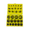 MULTICOMP PRO MP013944 O-ring Kit, 386 Pieces, Metric NBR Size 70 Shore, Part Numbers As568 006 to 327