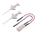 CAL TEST ELECTRONICS CT3679 Test Accessory, W/2 SMD Test Clips, Twin Lead Adapter, Cal Test 5 mm Oscilloscope Probes