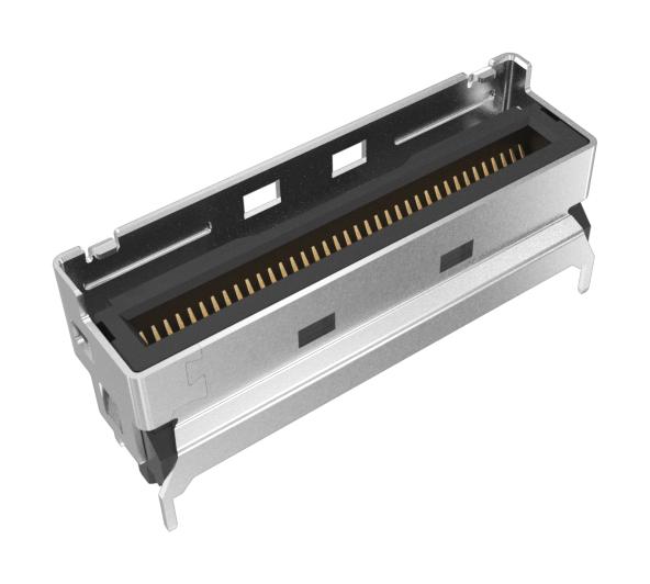 AMPHENOL COMMUNICATIONS SOLUTIONS G98V12322HR Card Edge Connector, Dual Side, 1.57 mm, 74 Contacts, Surface Mount, Straight