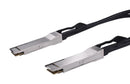 STEWART CONNECTOR SC-QDAB010M Computer Cable, De-Latch Pull, 30AWG, QSFP-DD 76 Position Plug, QSFP-DD 76 Position Plug, 3.3 ft