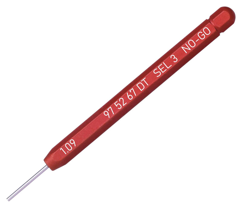 KNIPEX 97 59 67 2 Spare "NoGo" Gauge, 5mm x 5mm, Knipex Four-Mandrel Crimping Pliers