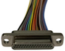 MULTICOMP PRO MP013360 Micro D Cable Assembly, 26AWG, Micro-D Plug to Free End, 31 Ways, 36 ", 915 mm, MP Micro-D