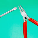 MULTICOMP PRO MP012506 Pliers, Box Joint, Flat Nose, Smooth Jaw, Comfortable Insulated Grips, Stainless Steel, 120 mm L