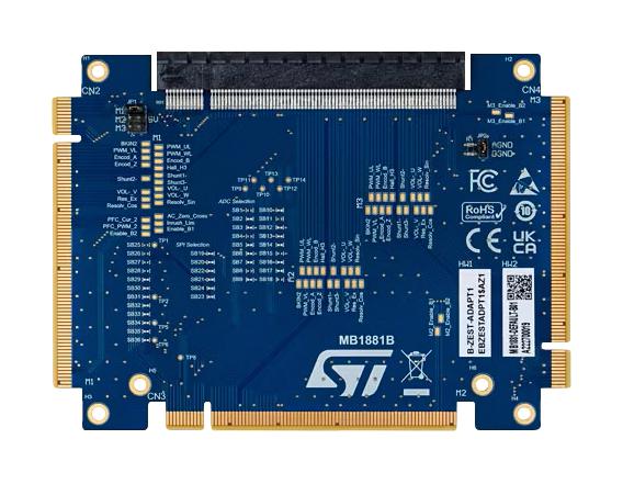 STMICROELECTRONICS B-ZEST-ADAPT1 Adapter Board, ZeST STM32 Motor Control Boards