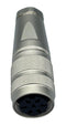 NORCOMP 878-05B-203RKT1 CIRCULAR CONNECTOR, RCPT, 5POS, SOLDER