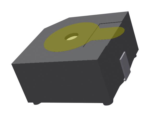 PUI AUDIO SMI-1324-TW-5V-4-R-T/R Transducer, Audio Indicator, 2.4kHz, 4 VDC to 7 VDC, Continuous, 88 dBA, 30mA, SMD